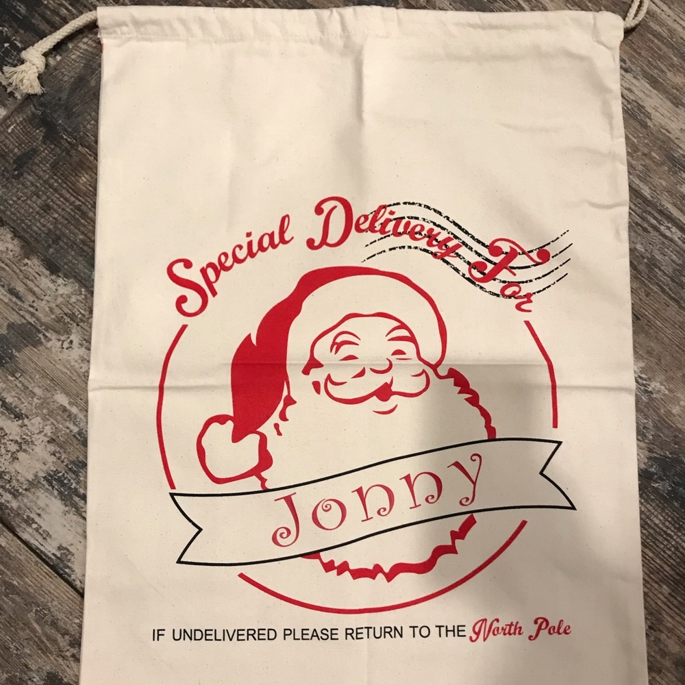 Santa sack personalized